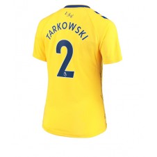 Everton James Tarkowski #2 Tredjedrakt Kvinner 2022-23 Kortermet